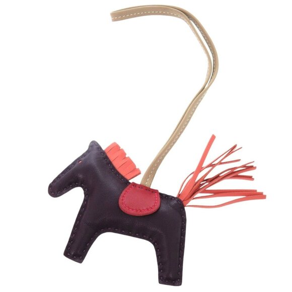 HERMES Red Bag Charm - Picture 1 of 5